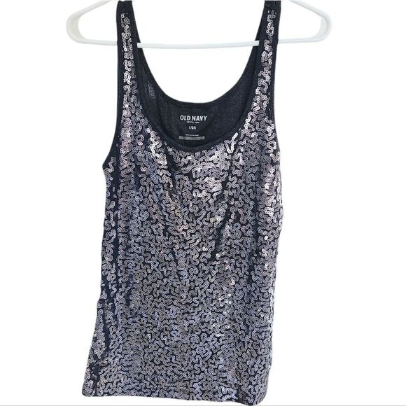 Old Navy Sequin Shirt - Picture 1 of 4